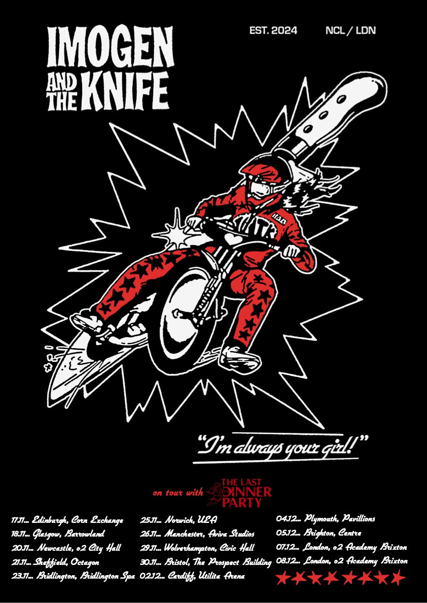 Tour Poster - The Last Dinner Party Tour 2025